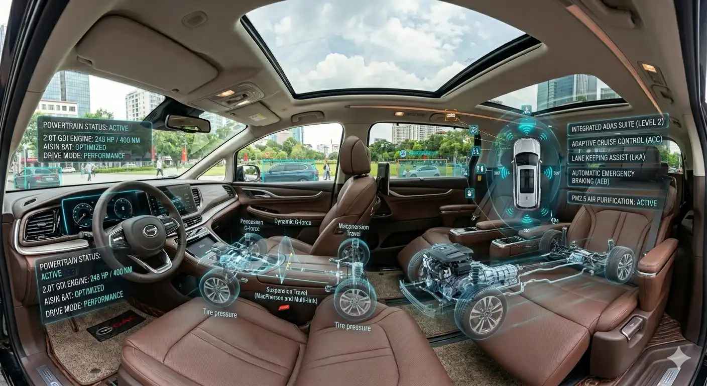 Đánh giá GAC M8 2026: MPV hạng sang hơn 2 tỷ có gì đặc biệt?