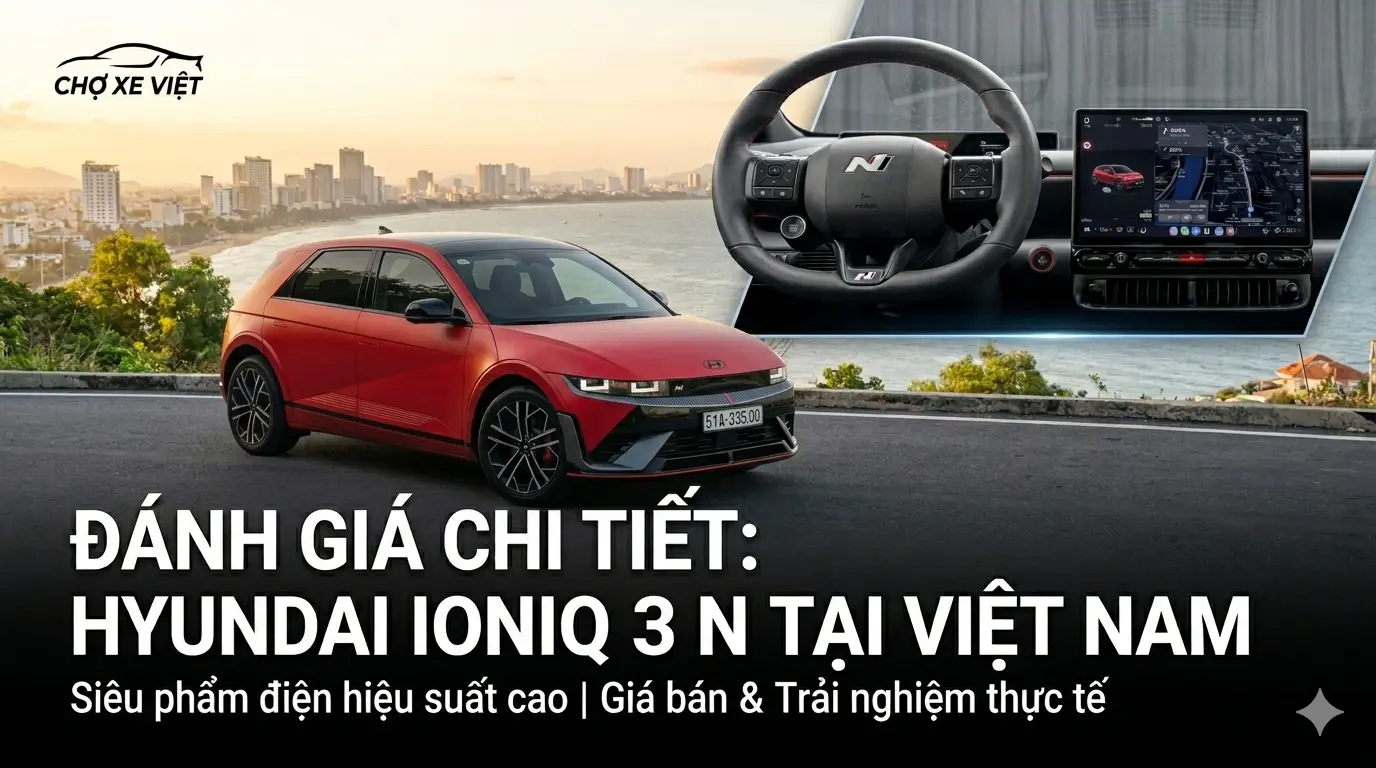 Hyundai Ioniq 3 ra mắt: Thông số, giá bán và công nghệ xe điện thế hệ mới