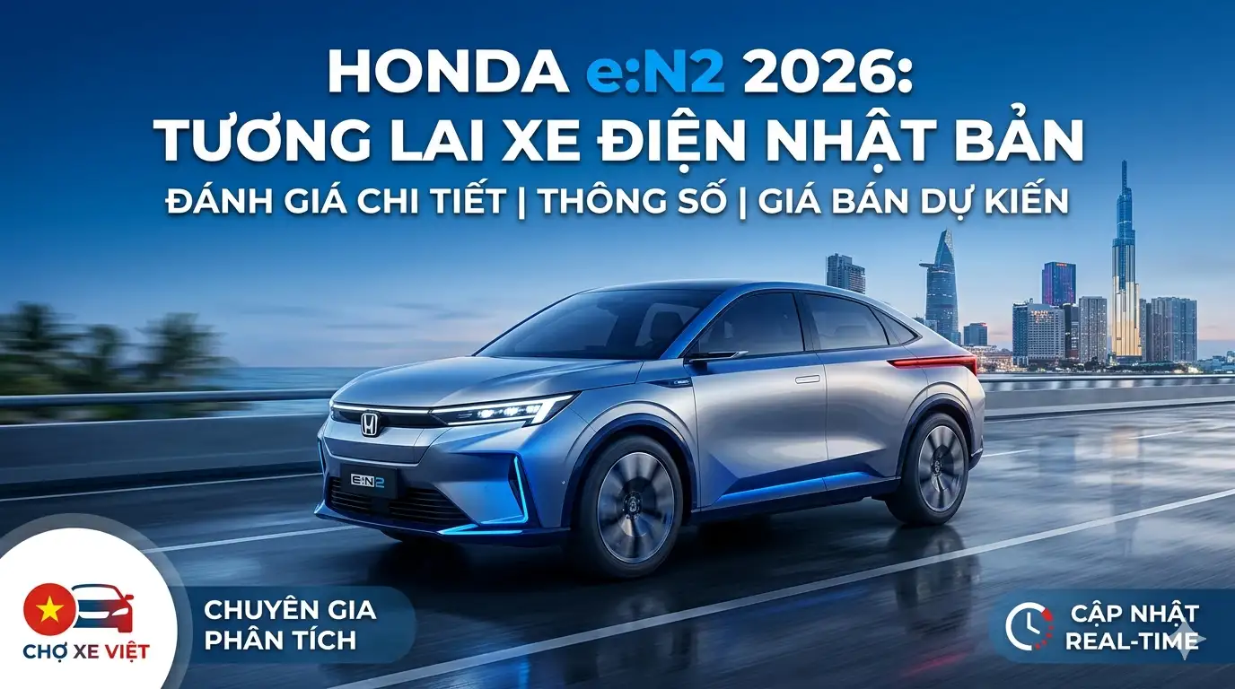 Đánh giá Honda e:N2 2026: SUV thuần điện đột phá giá từ 1,1 tỷ đồng