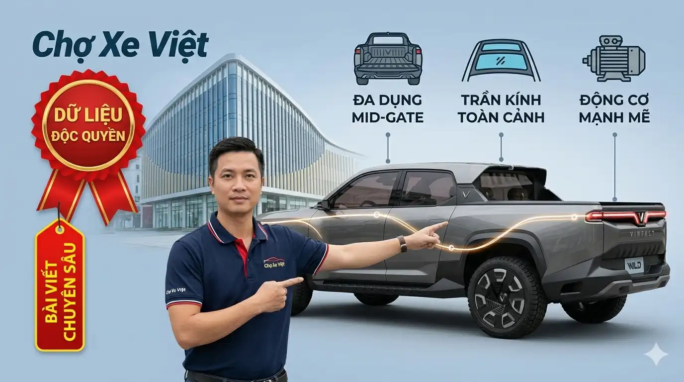 VinFast VF Wild: Phân tích chi tiết mẫu bán tải điện đột phá từ Việt Nam