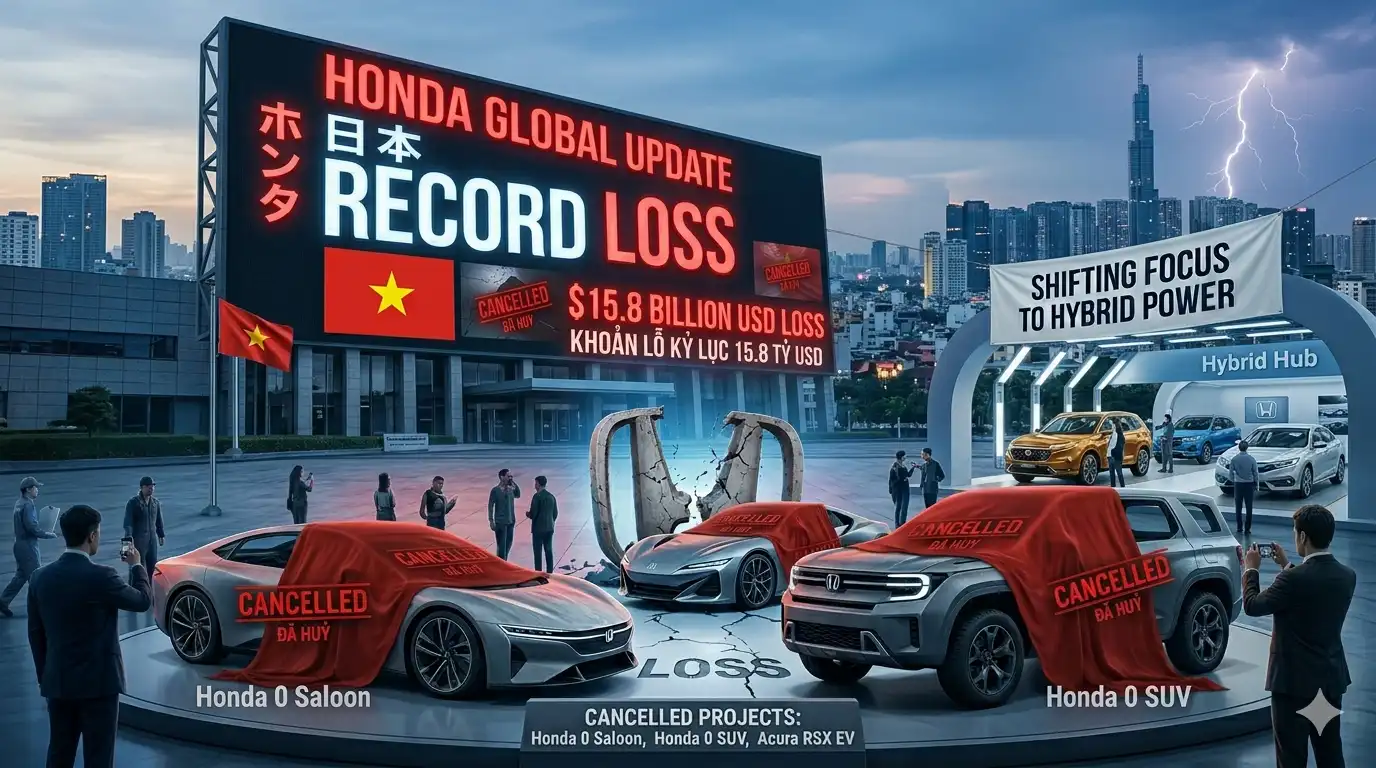 Honda quyết định hủy bỏ bộ ba mẫu xe điện chủ lực 0 Saloon, 0 SUV, Acura RSX