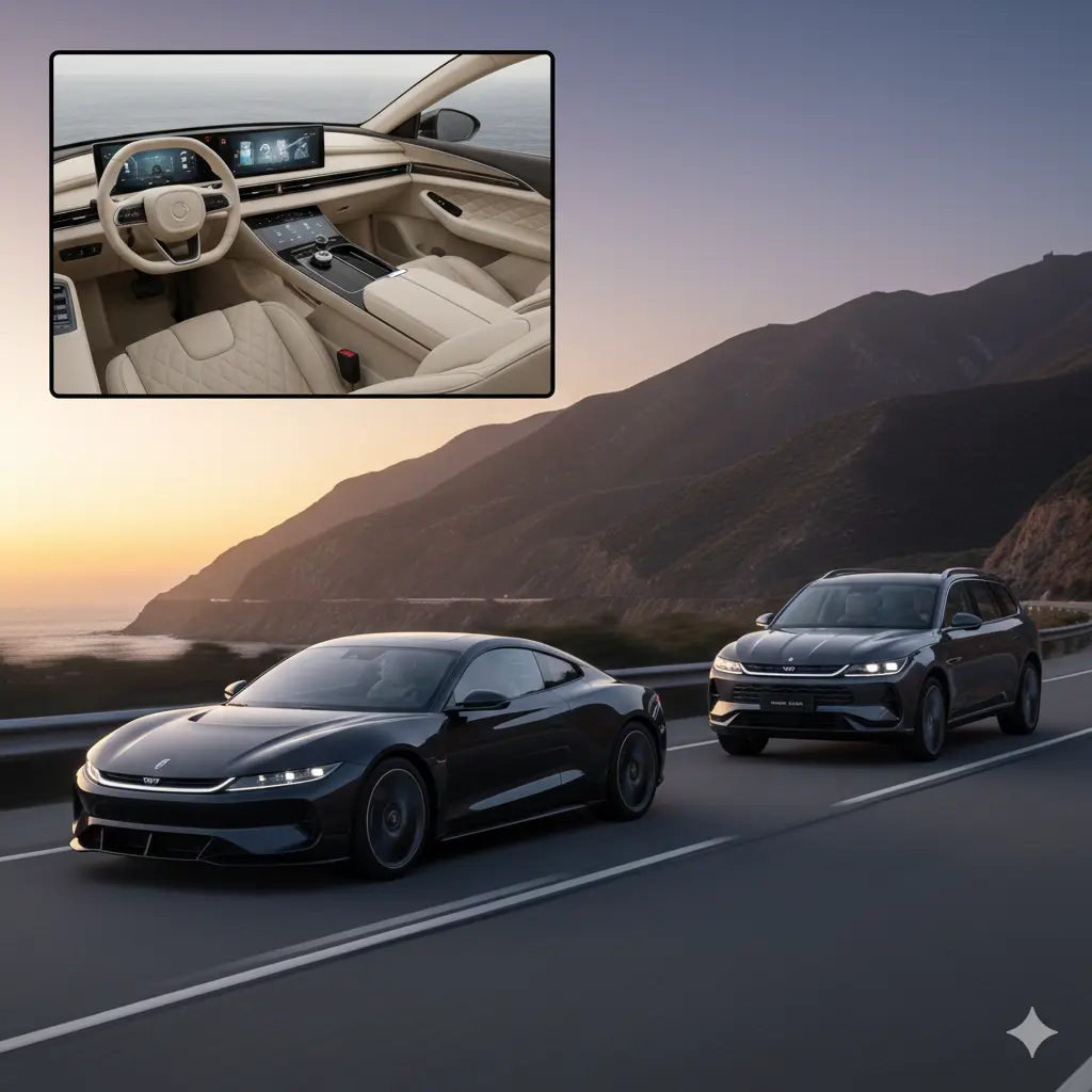 YangWang U8 và U9 mẫu mới 2026