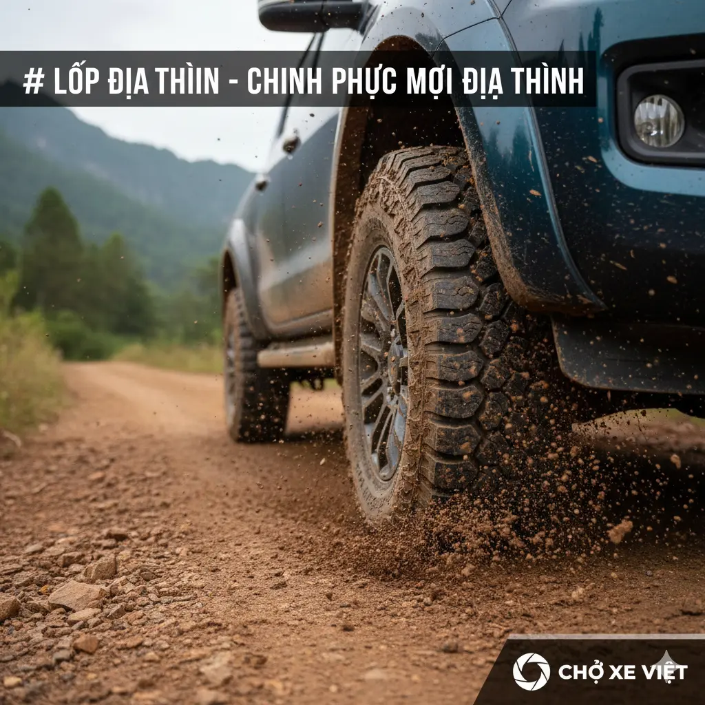 Bộ lốp địa hình dành cho xe bán tải 2026