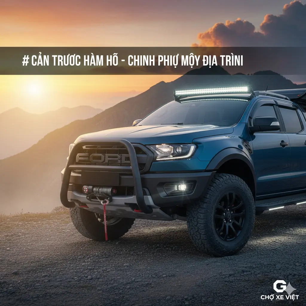 Bộ cản trước sau dành cho xe bán tải