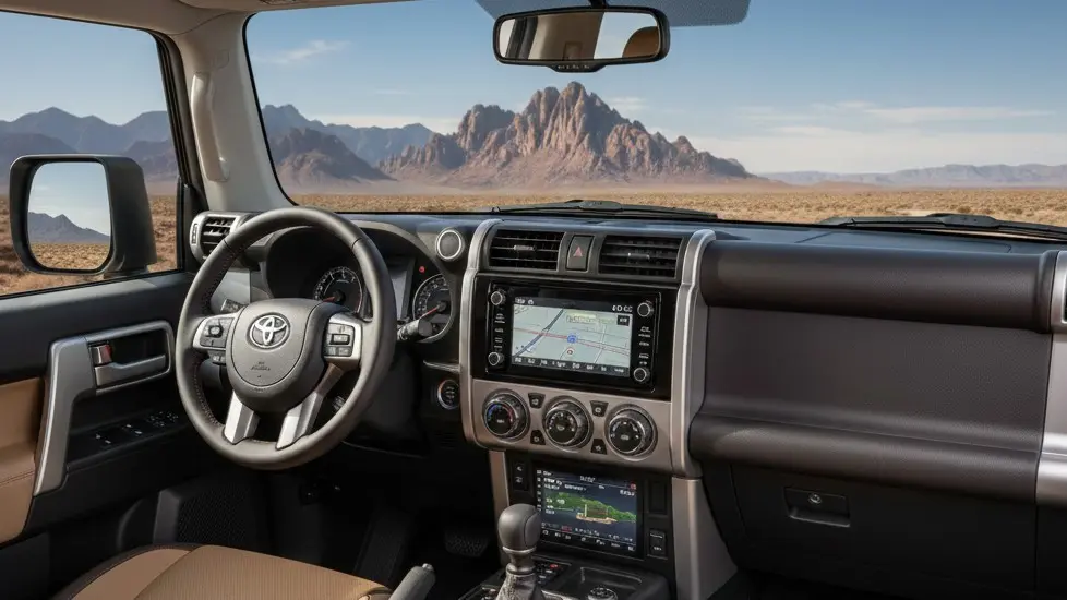 Nội thất xe Land Cruiser Fj 2026