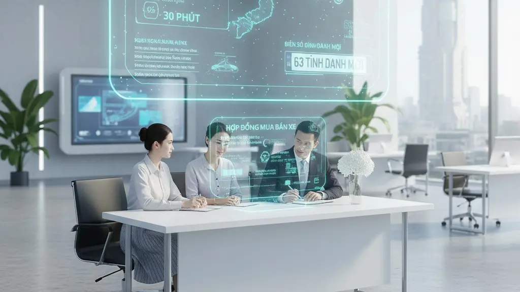 Thủ tục mua bán xe ô tô cũ mới nhất năm 2026