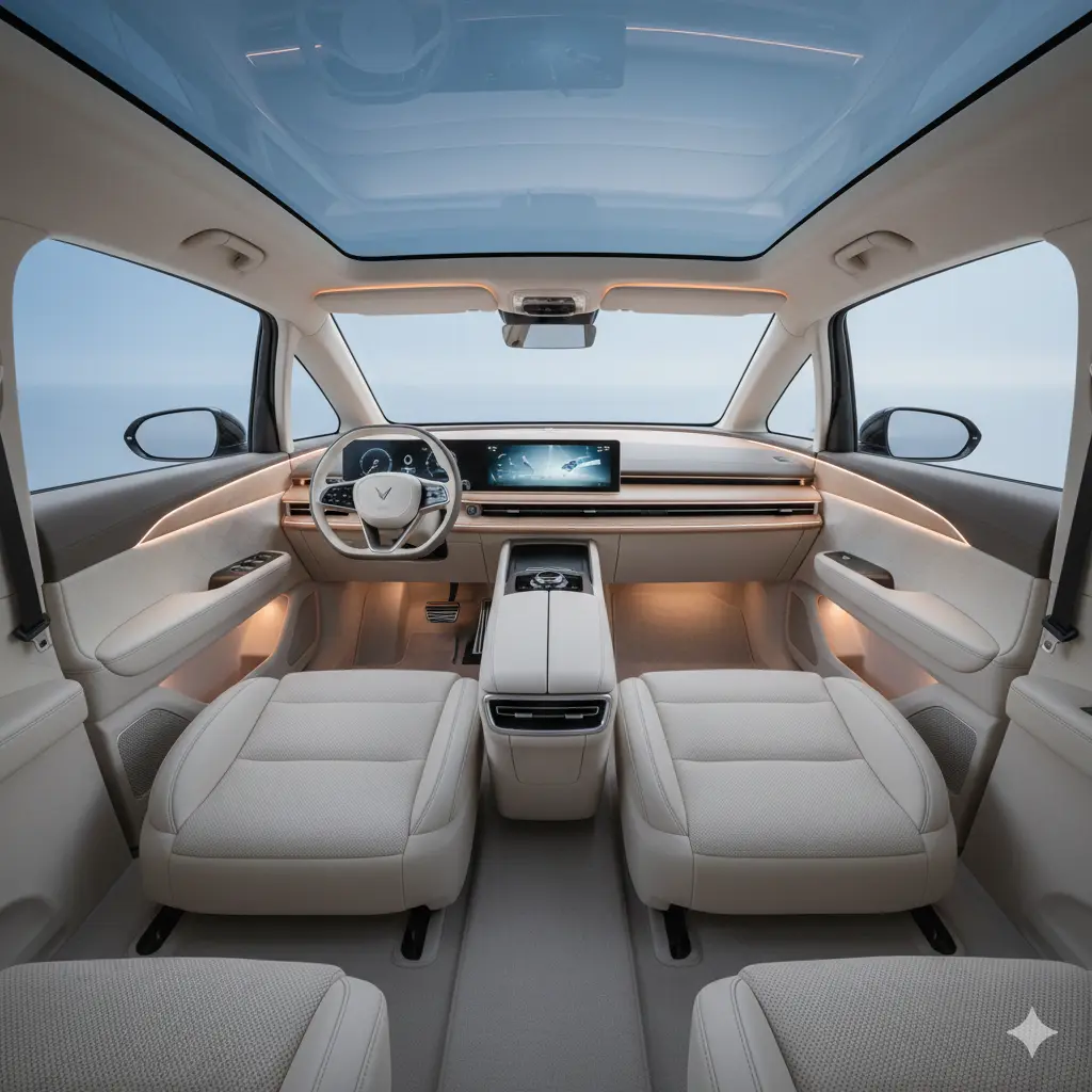 Nội thất xe Vinfast VF MPV 7