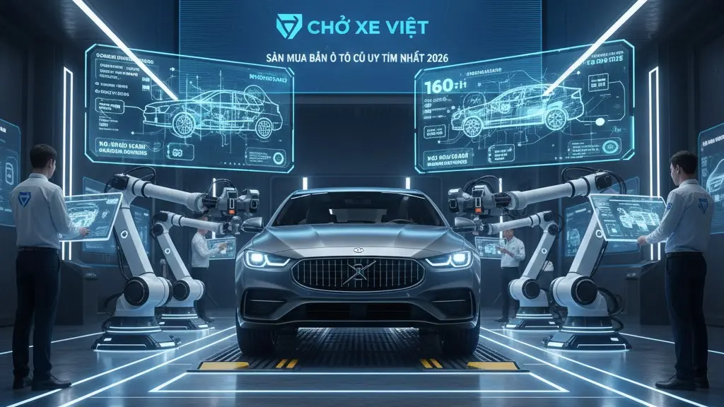 Quy trình kiểm định xe ô tô cũ 2026