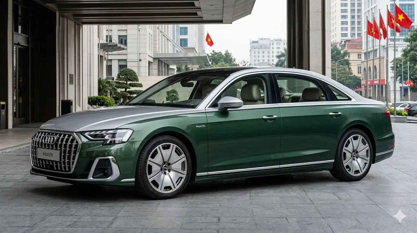 Audi A8L Horch 2026 phiên bản siêu sang đối trọng trực tiếp với Maybach
