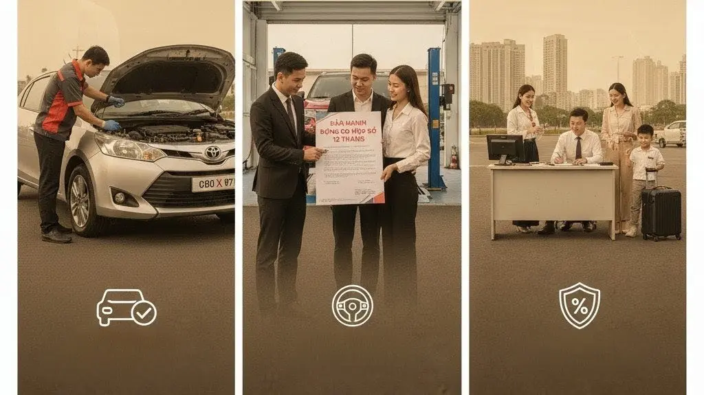 Bang gia xe o to cu 2026 ghi nhan su giam gia o nhom xe doi sau va on dinh o xe luot