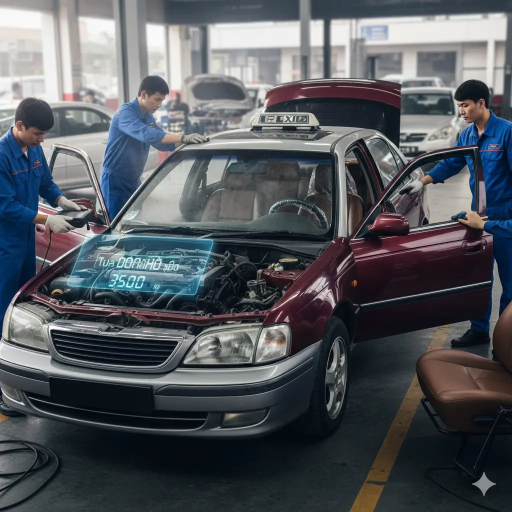 Phù phép xe tai nạn