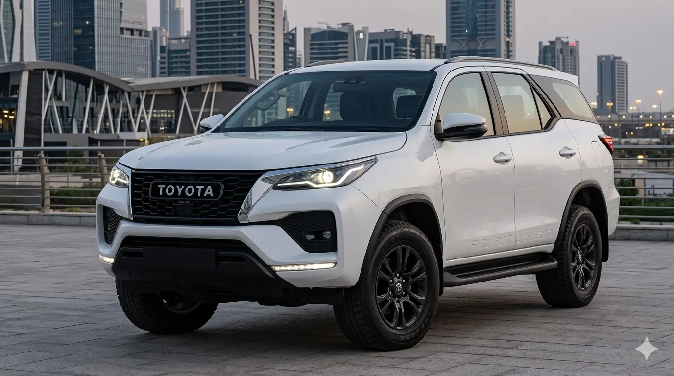 Thiết kế ngoại thất sang trọng và bền bỉ của Toyota Fortuner 2026
