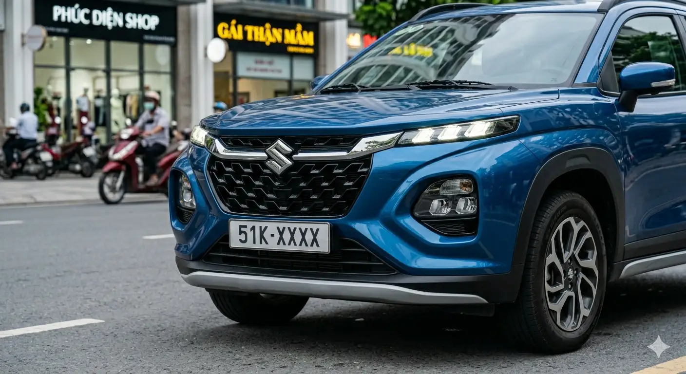 Chi tiết mặt trước xe Suzuki Rronx 2026