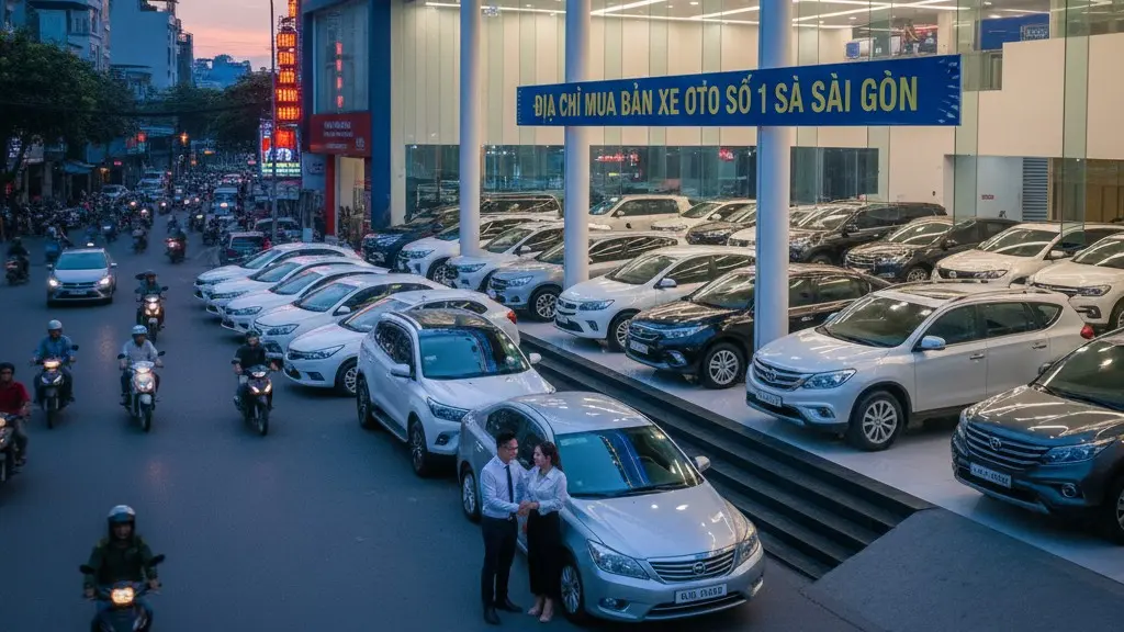 Địa chỉ mua bán xe ô tô cũ giá tốt nhất miền Nam tại trung tâm Sài Gòn