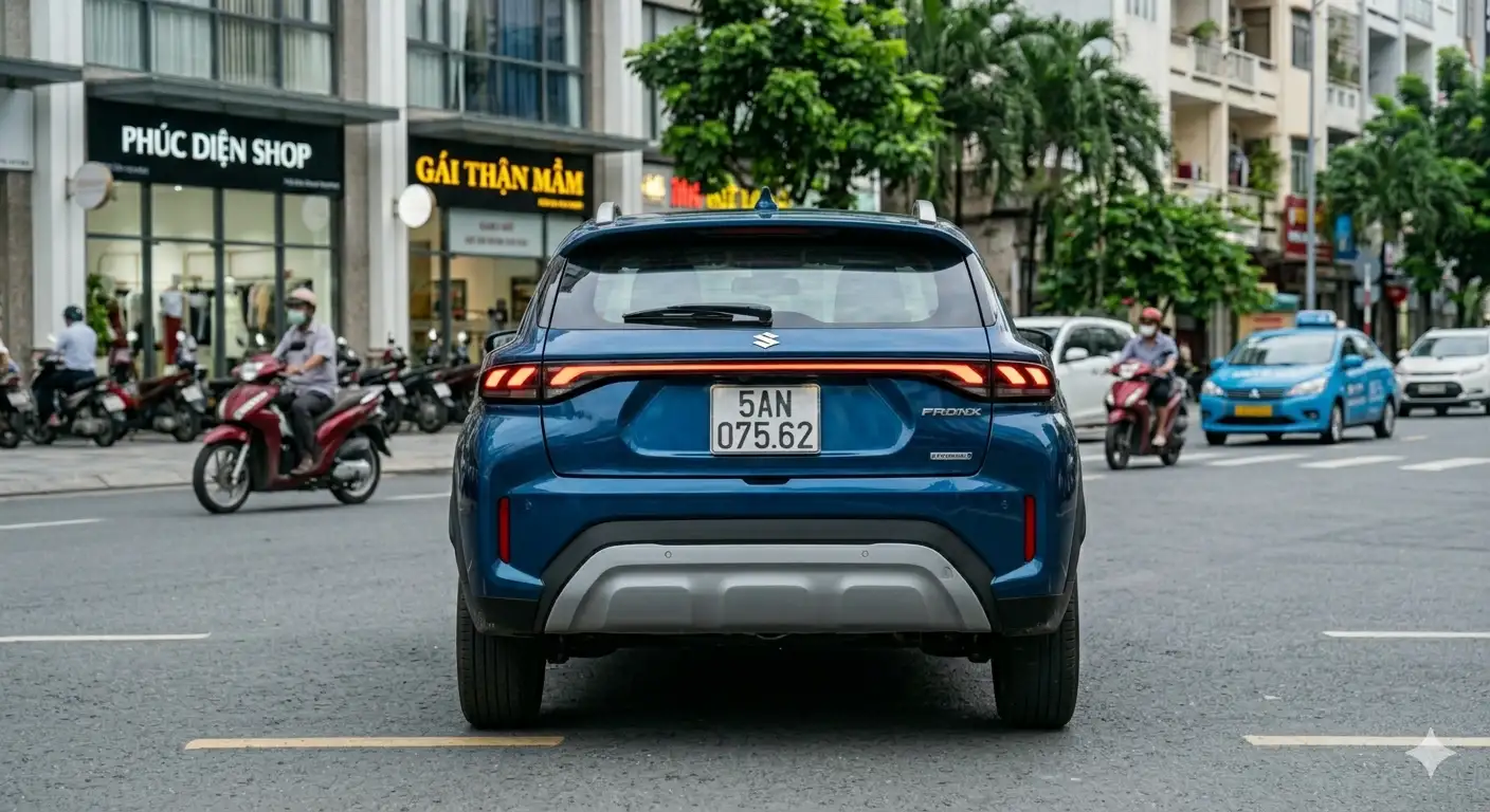 Đuôi xe Suzuki Rronx 2026