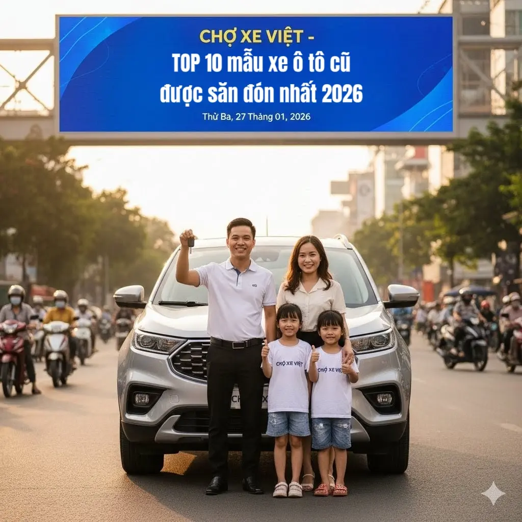 Mẫu xe 5 chỗ Ford Territory cũ nội thất rộng rãi hiện đại nhất 2026