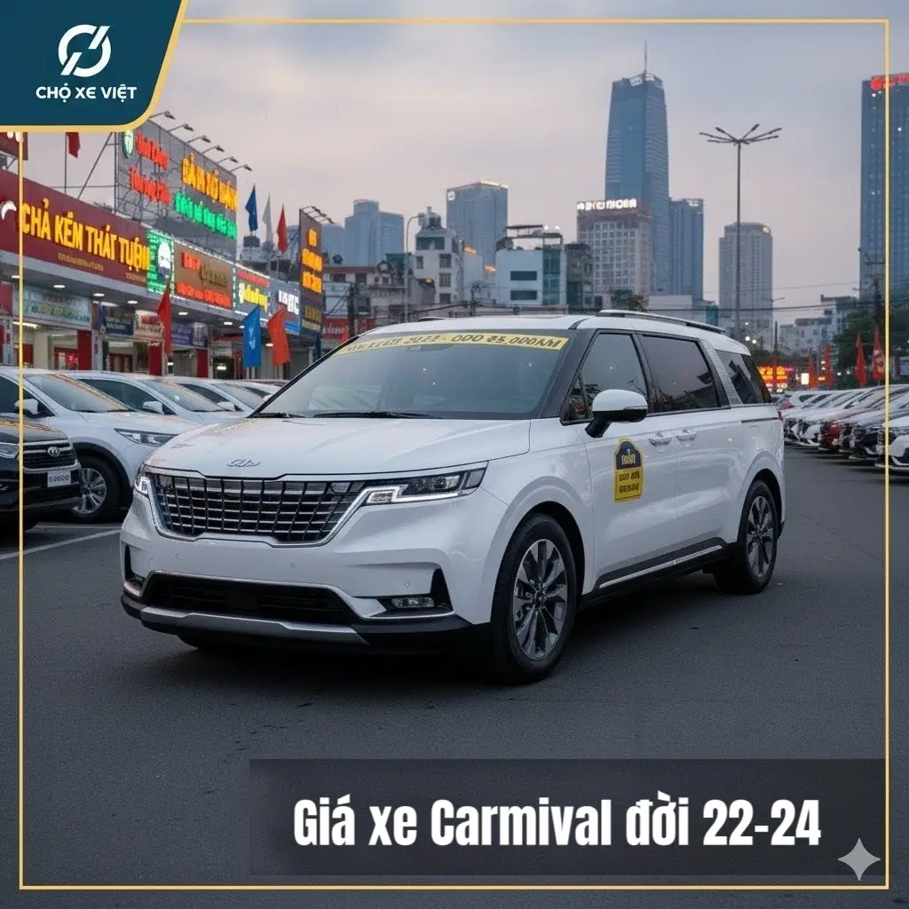 Giá xe kia Carnival lướt 2022-2024