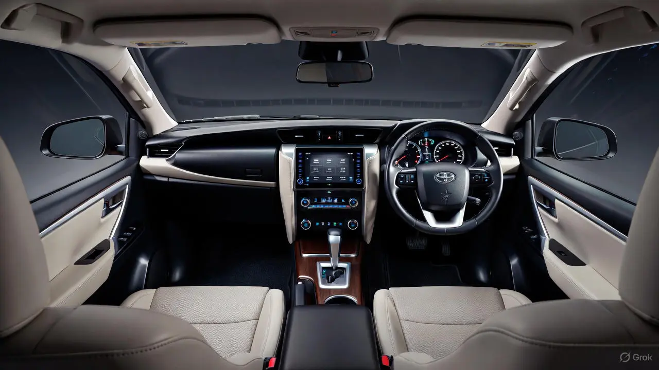 Anh khoang nội thất xe Toyota 2026