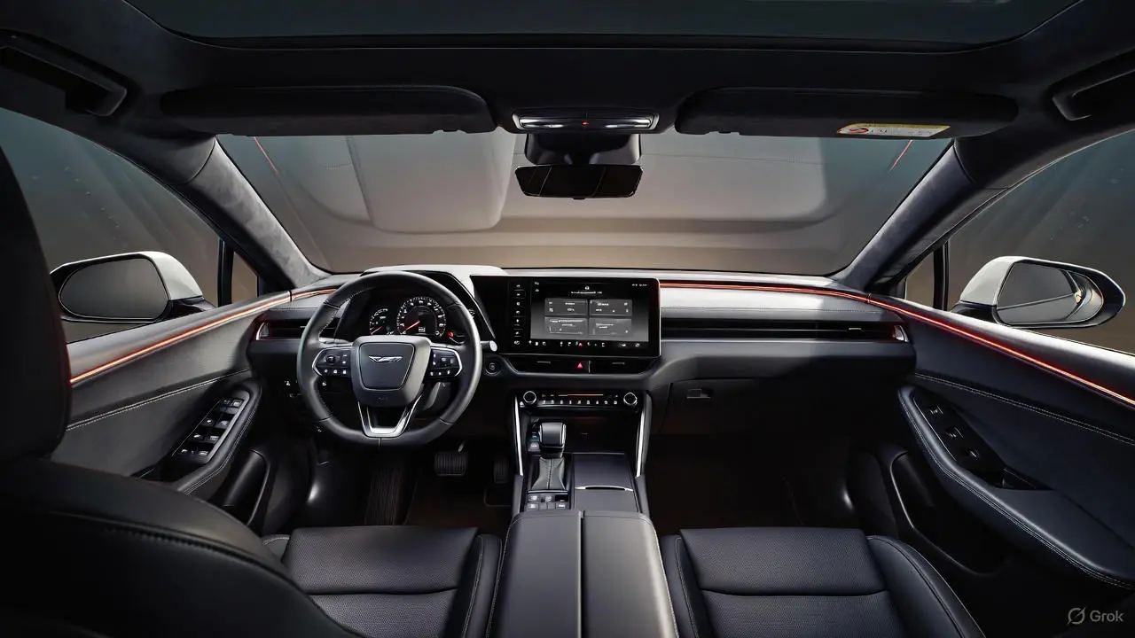 Khoang lái xe Lexus RX 2026