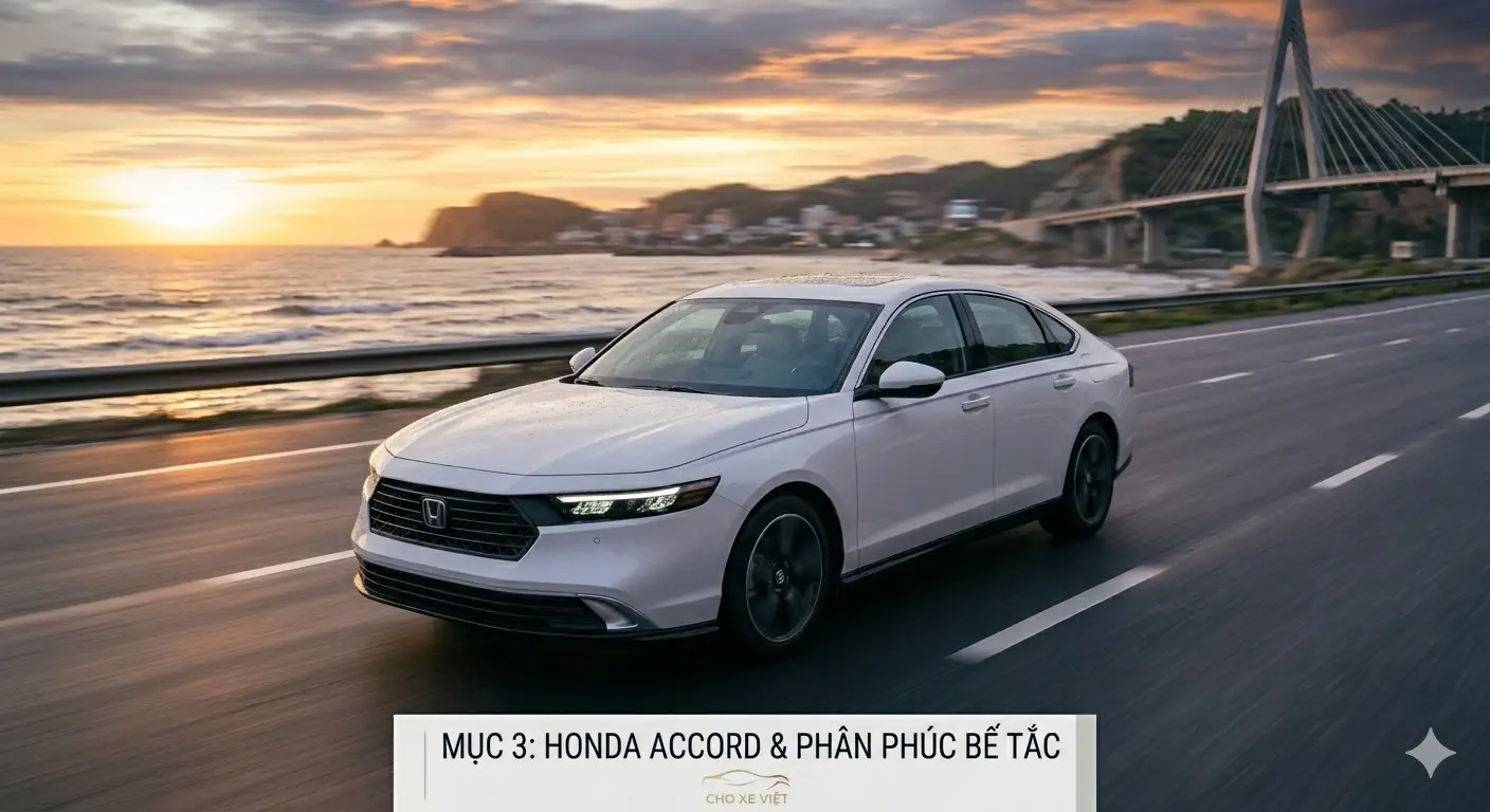Honda Accord noi loi chia tay thi truong Viet Nam sau nhieu nam e am.