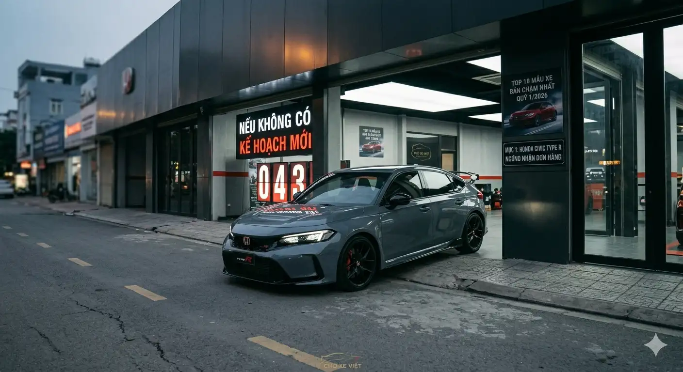 Honda Civic Type R chinh thuc dung ban tai thi truong Viet Nam nam 2026