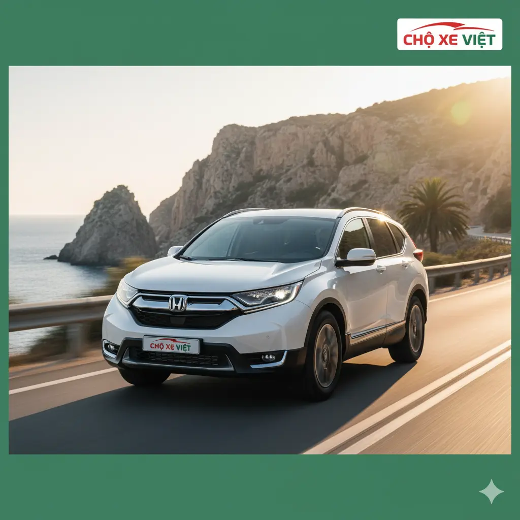 Xe gia đình Honda CR-V cũ bền bỉ và an toàn