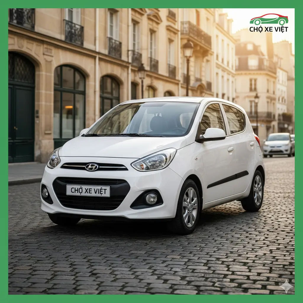 Mẫu xe Hyundai Grand i10 cũ nhỏ gọn tiết kiệm nhiên liệu