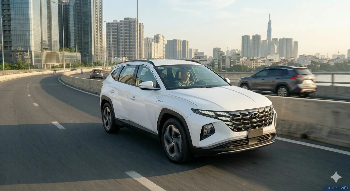 Trải nghiệm lái thể thao cùng mẫu xe Hybrid 2026 Hyundai Tucson