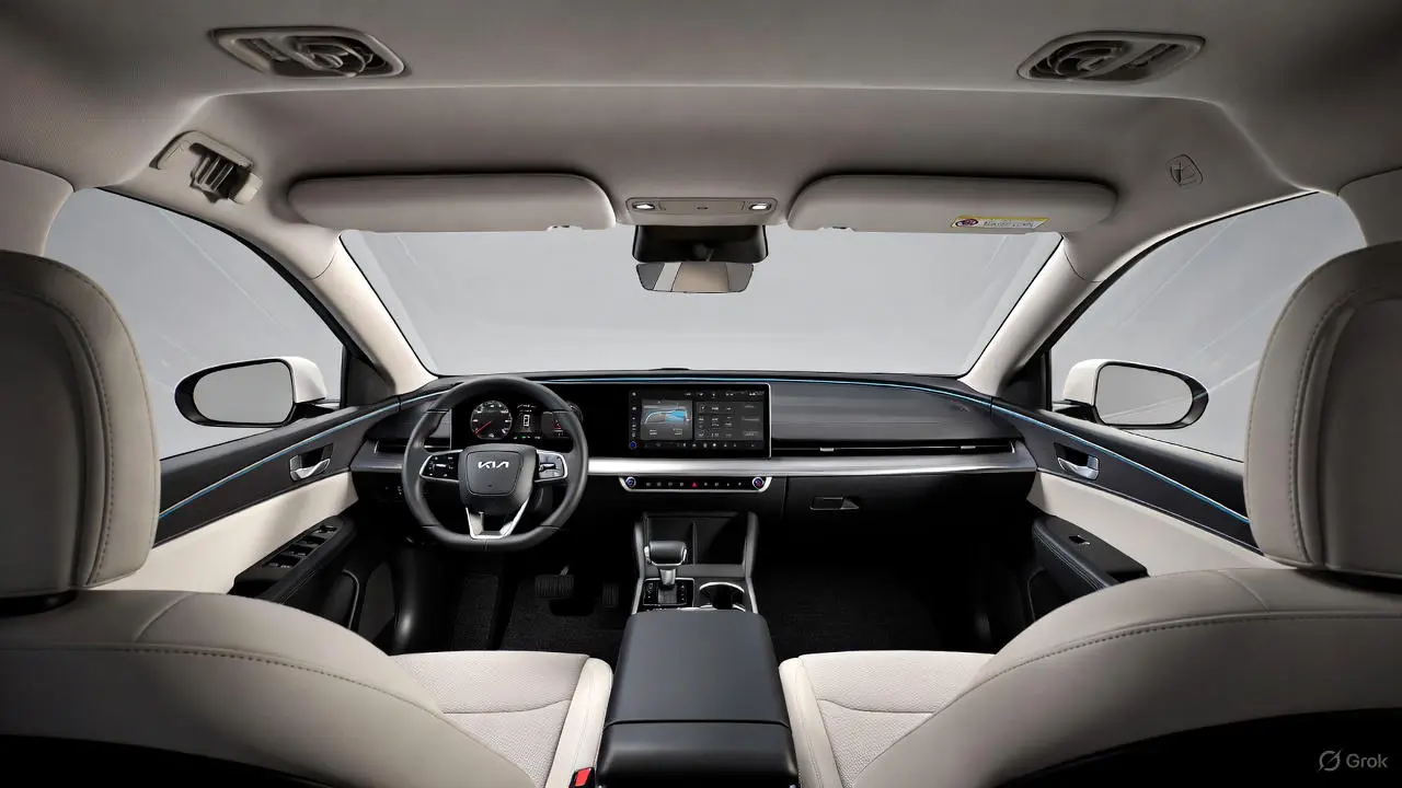 Khoang nội thất xe Kia Carnival 2026