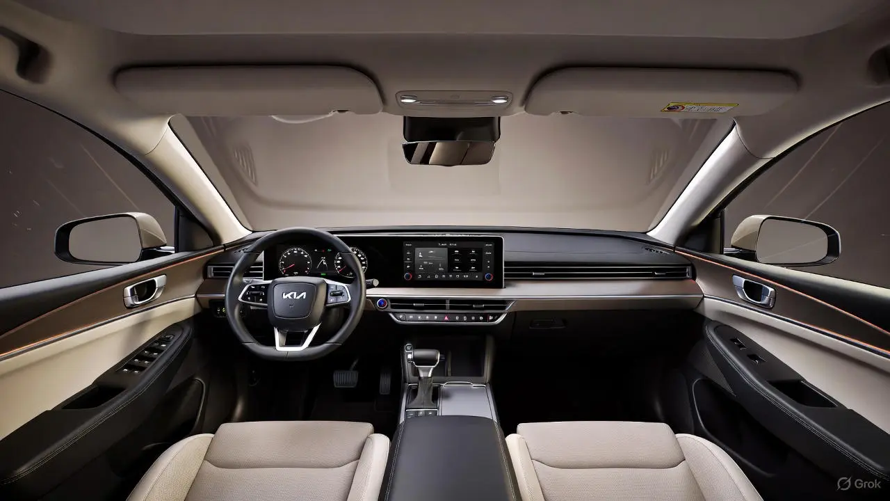 Khoang nội thất kia sorento 2026