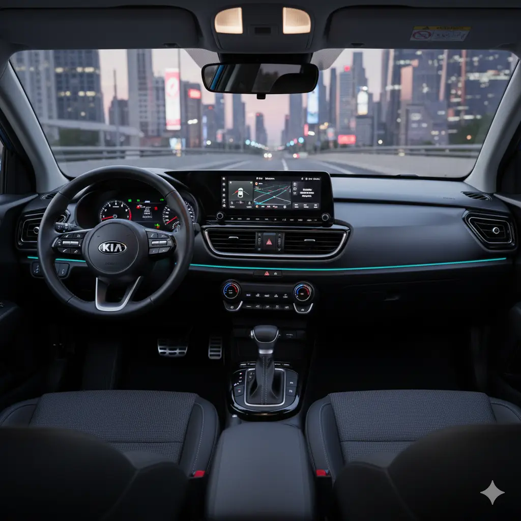 Khoang nội thất kia Stonic 2026