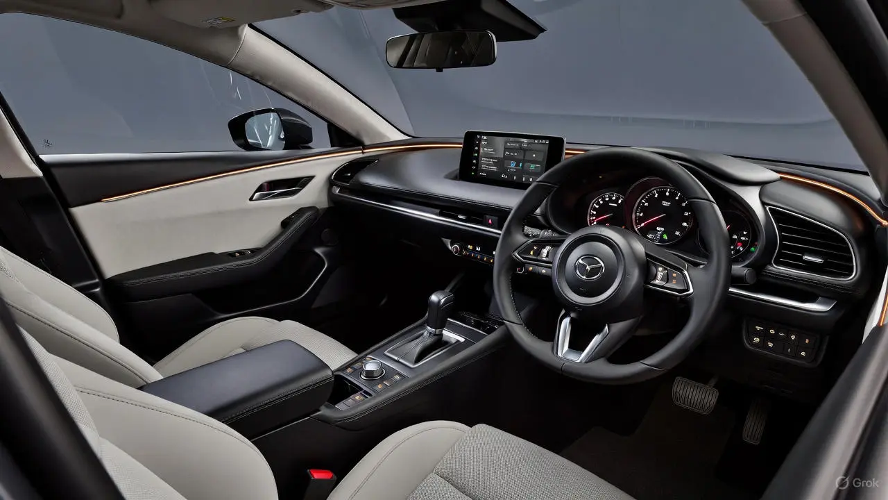 Khoang nội thất xe mazda 3 2026
