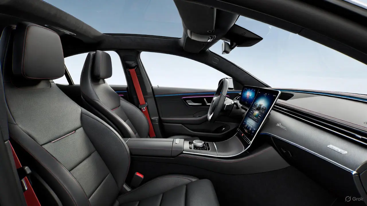 Nội thất khoang lái Mercedes E Class 2026