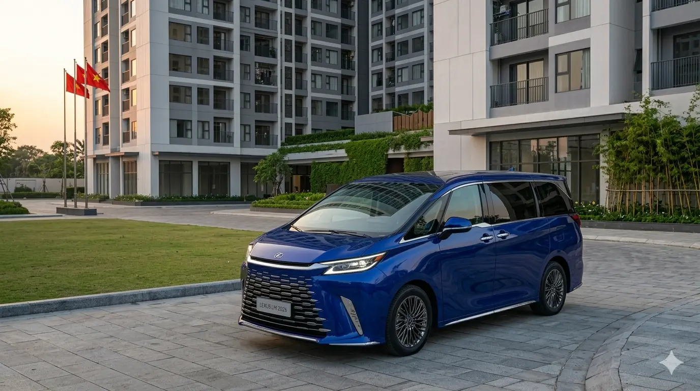 Xe chuyên cơ mặt đất Lexus LM 2026 sang trọng tại Chợ Xe Việt