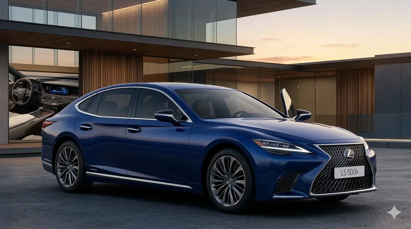 Mẫu xe Sedan hạng sang Lexus LS 500h 2026 tinh tế dành cho doanh nhân