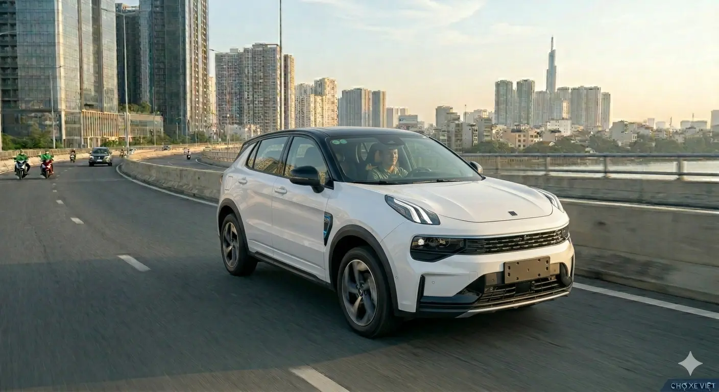 Công nghệ xanh trên mẫu xe Hybrid 2026 Lynk & Co 06