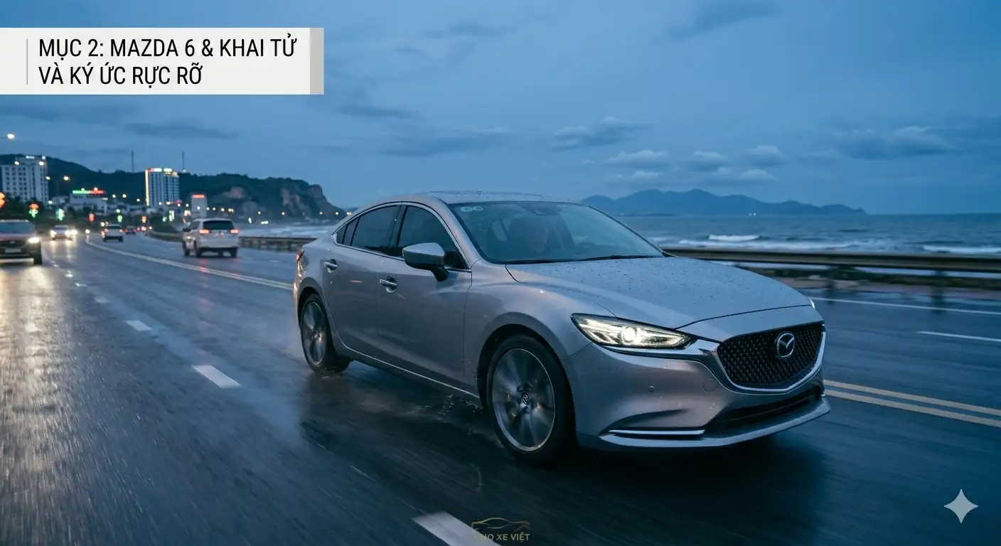 Mazda 6 bi khai tu khoi danh muc san pham do doanh so sut giam ky luc.