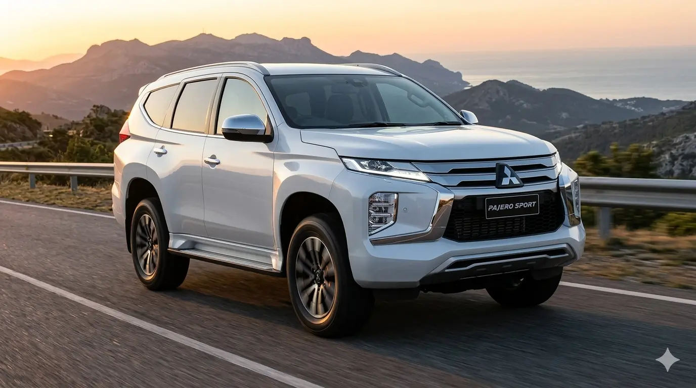 Xe Mitsubishi Pajero Sport 2026 với ngôn ngữ thiết kế Dynamic Shield