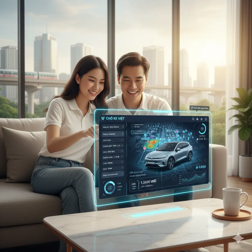 Trải nghiệm mua bán xe trực tuyến trên Chợ Xe Việt