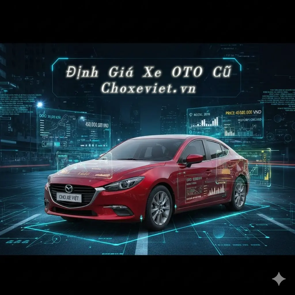 Phần mềm định giá xe ô tô cũ
