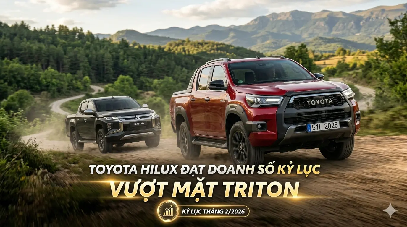 So sánh Toyota Hilux với Mitsubishi Triton