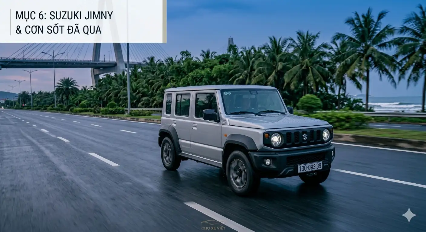 Suzuki Jimny khong con duy tri suc hut, doanh so bat dau roi tu do