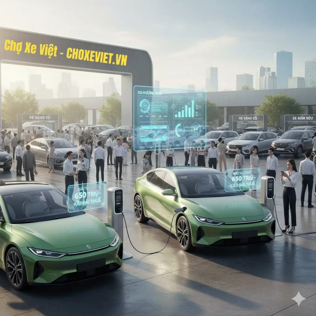 Thị trường xe ô tô cũ năm 2026