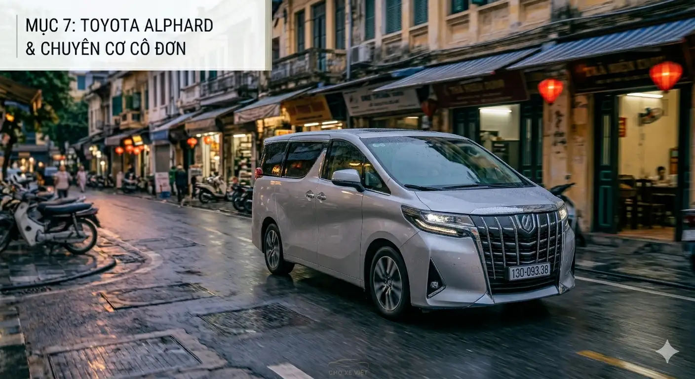 Chuyen co mat dat Toyota Alphard ghi nhan doanh so thap ky luc.