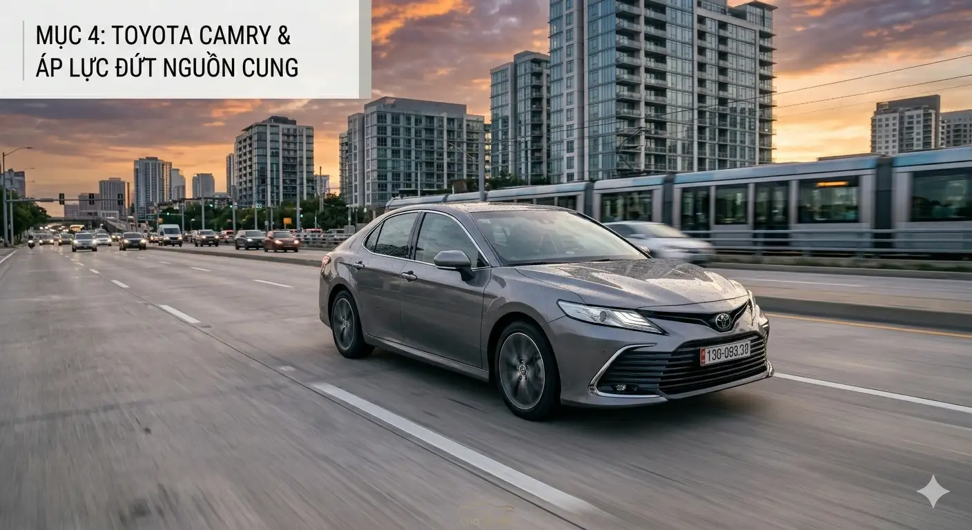 Bieu tuong Toyota Camry bat ngo lot nhom xe ban cham nhat quy 1/2026