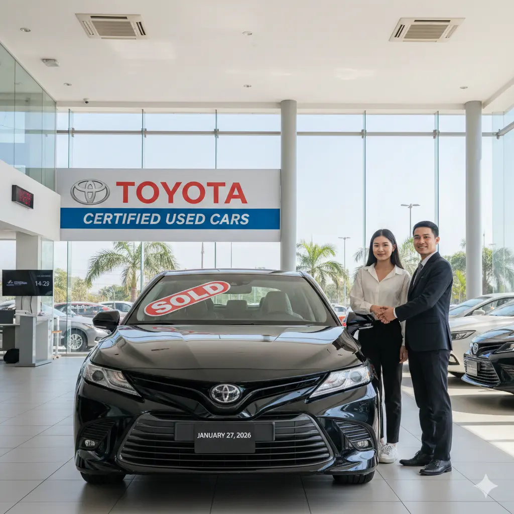 Xe sedan hạng D Toyota Camry cũ đẳng cấp doanh nhân nhập khẩu Thái Lan giá tốt
