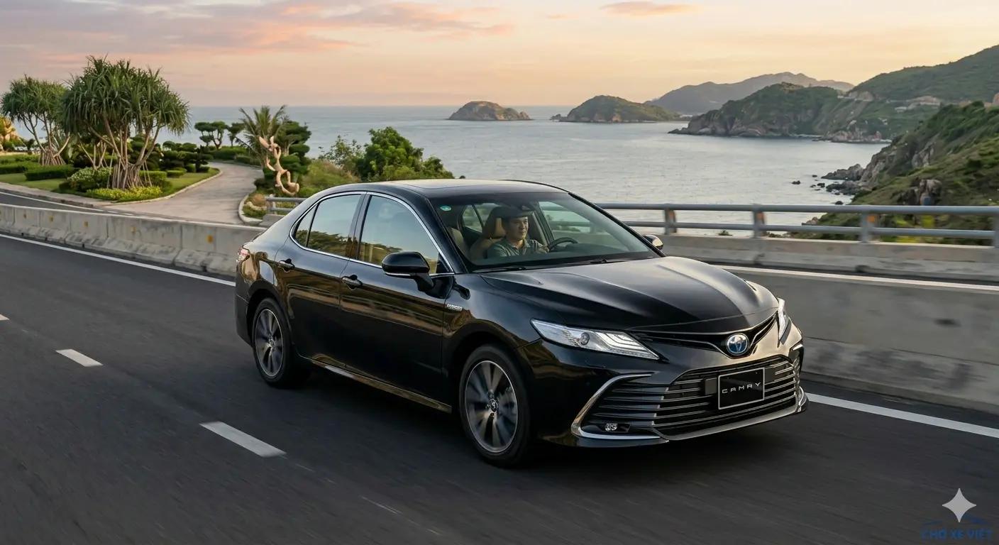 Mẫu xe Hybrid 2026 Toyota Camry biểu tượng hạng sang cho doanh nhân
