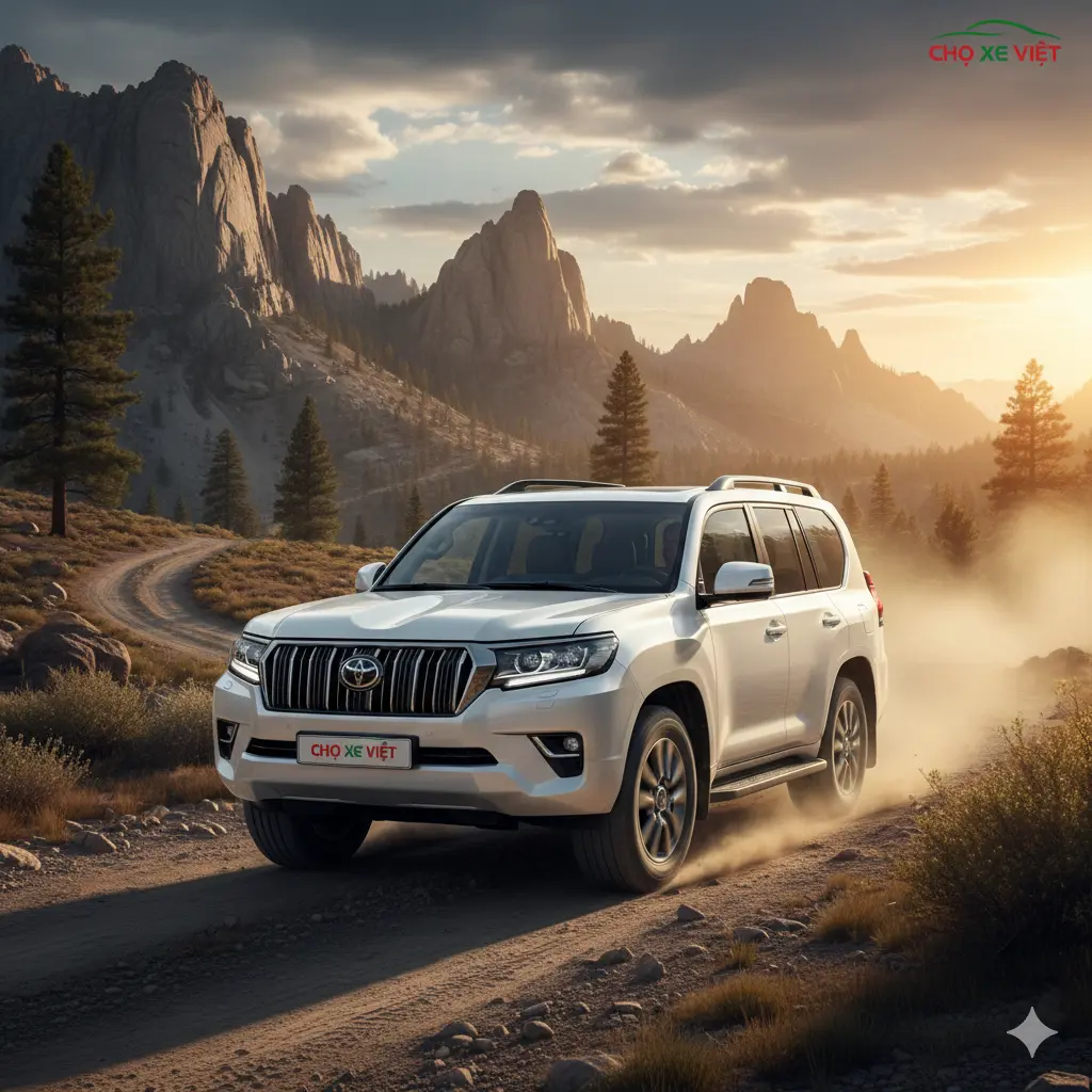 Huyền thoại Toyota Land Cruiser cũ chinh phục địa hình núi đá